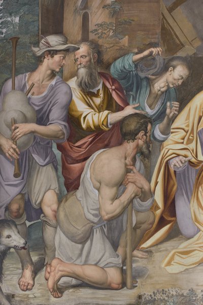 Adoration of the Shepherds, 1578-82 by Simone Veneziano Peterzano